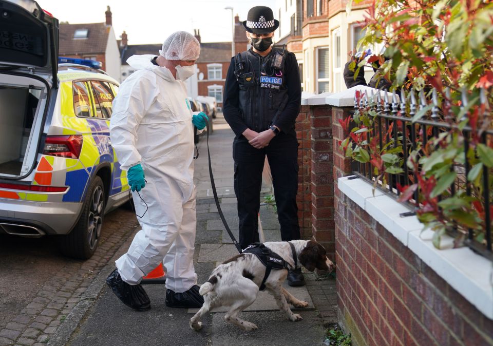 Police found Billingham after digging up the garden