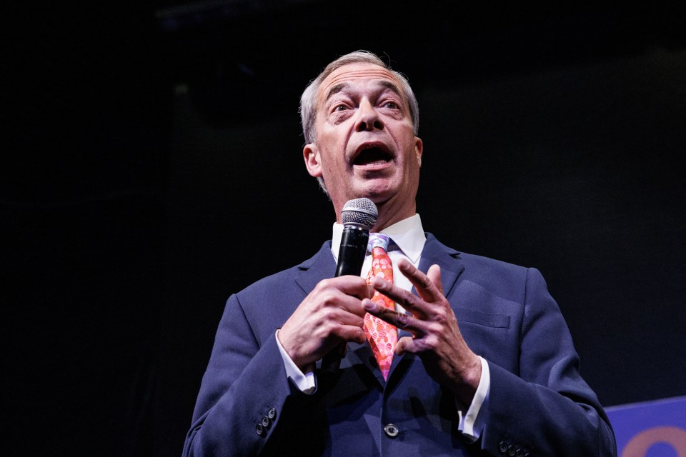 Former Leader of the Brexit Party Nigel Farage was today speaking at the right-wing conference