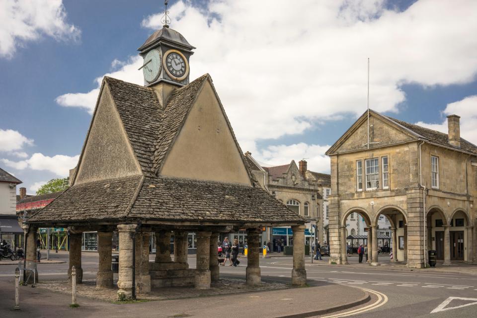 The buttercross is often used by locals as a meeting spot