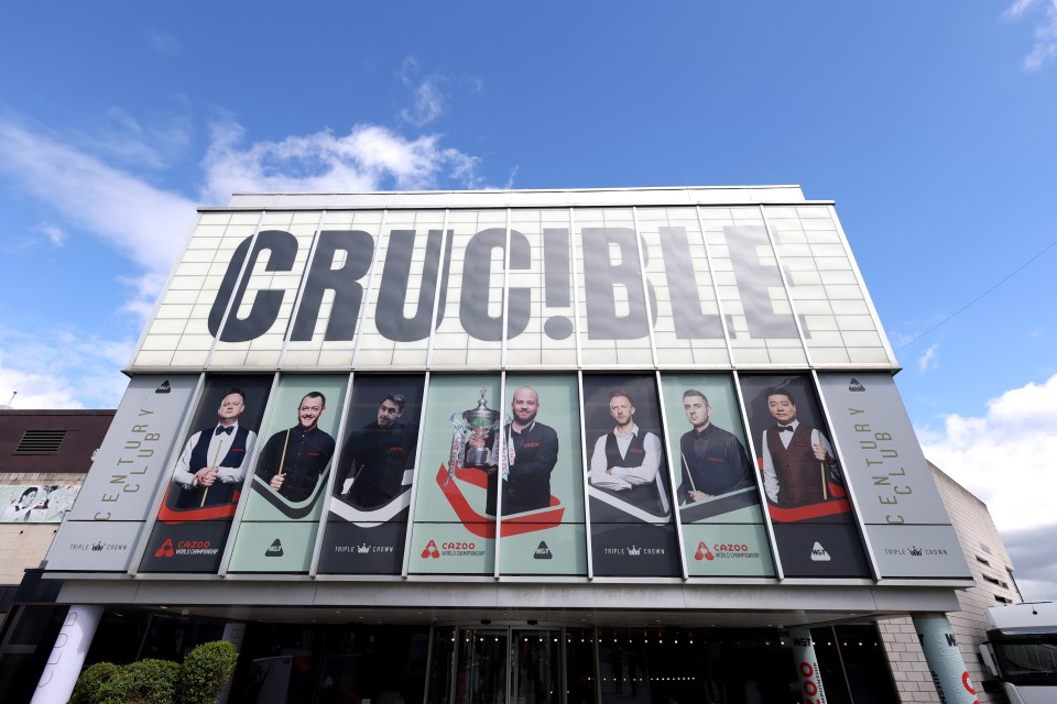 The Crucible has been home to the prestigious competition since 1977