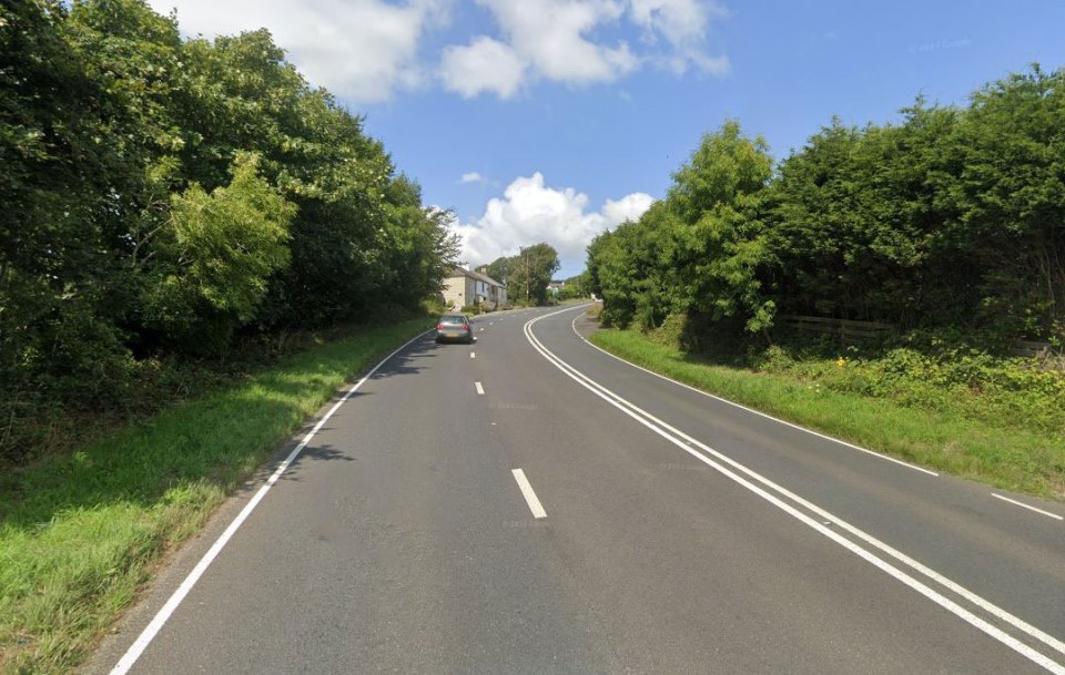 The youngster was killed on a busy road in Cornwall