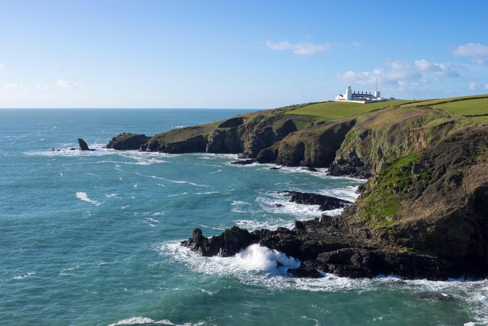 The incident happened near Mullion in Cornwall