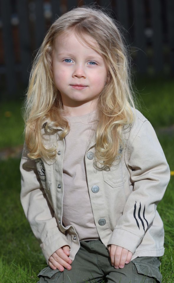 Kobie is due to start school in September - but his hair breaches the policies of his first choice