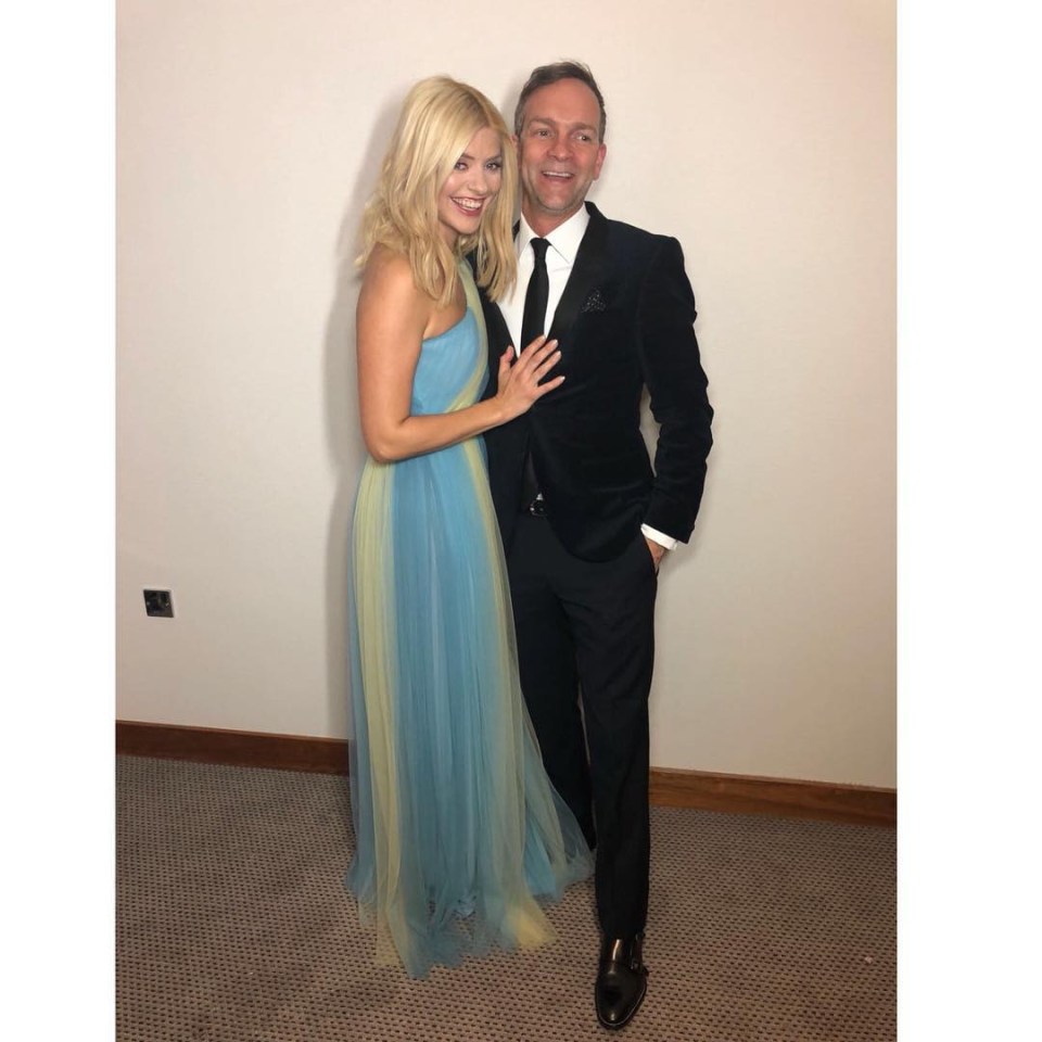 Holly with husband Dan Baldwin