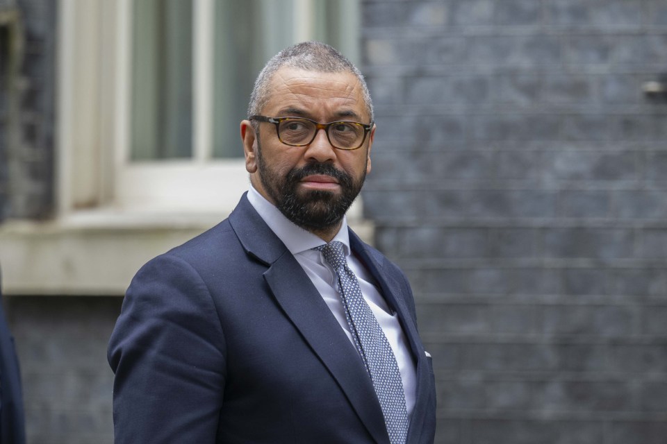 James Cleverly said mass migration has now reached a tipping point