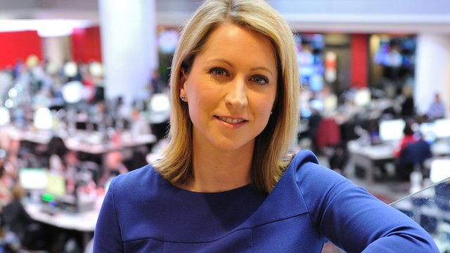 Karin Giannone has delighted fans as she revealed she’s back at Broadcasting House