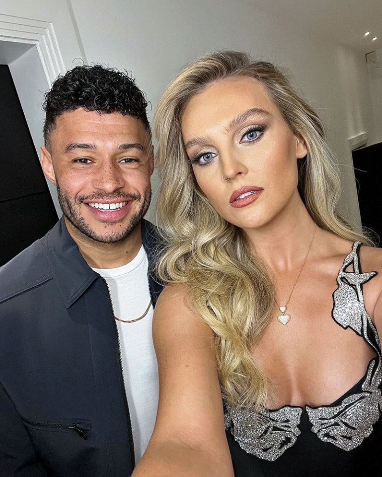  The singer is now engaged to Alex Oxlade-Chamberlain