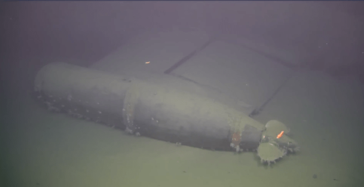 The sub sunk with a pair of nuclear torpedoes attached to it