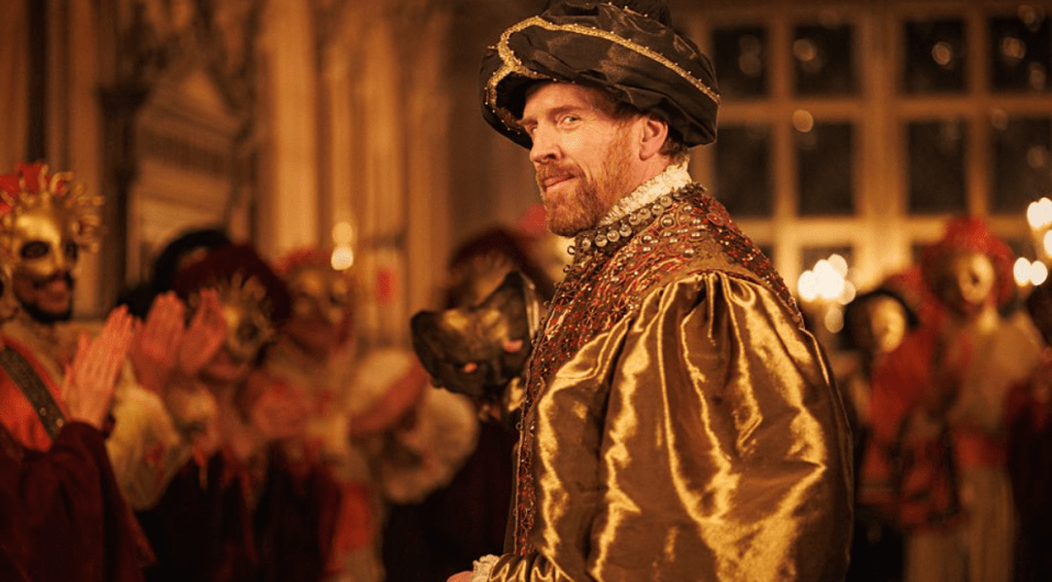  Damian plays King Henry VIII in Wolf Hall: The Mirror and the Light