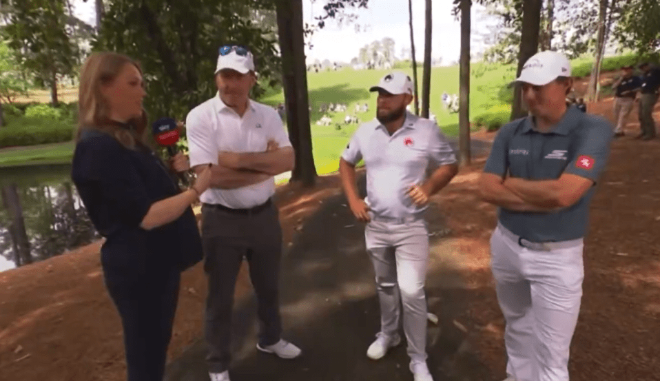 Tyrrell Hatton was asked about his chances of winning the Masters this weekend