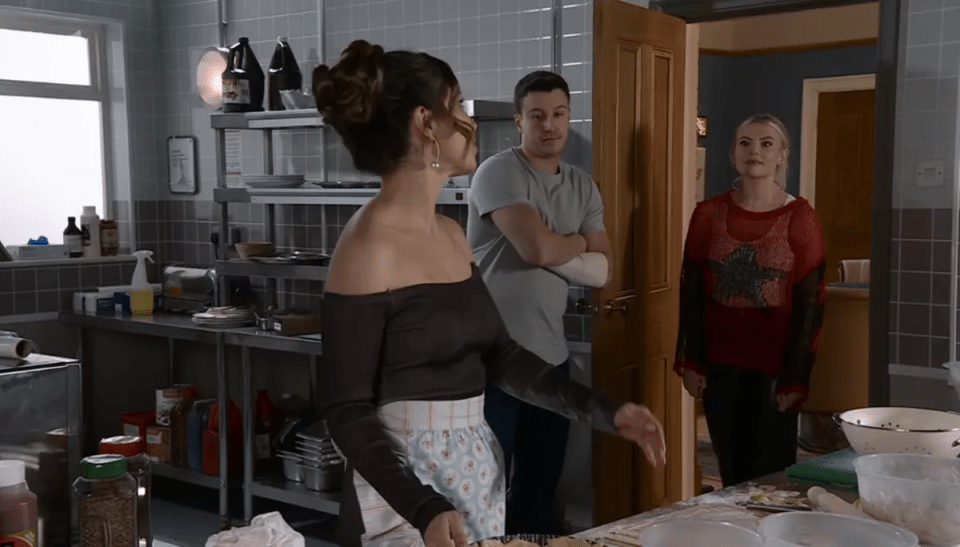 Daisy attempted to whip up some delicious dishes as she agreed to prepare a meal for her ex Daniel Osbourne and his new girlfriend Bethany Platt