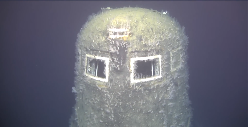 The sub sunk after a fire on board in 1989