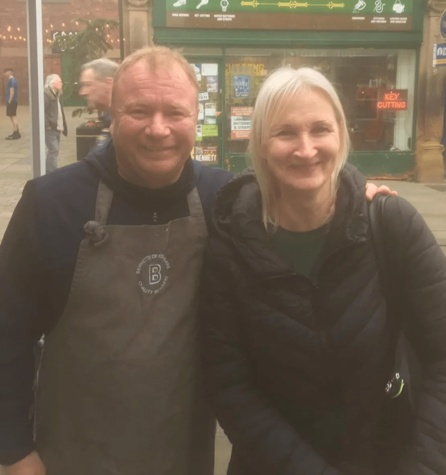 He’s now working as a butcher just like his former Corrie character