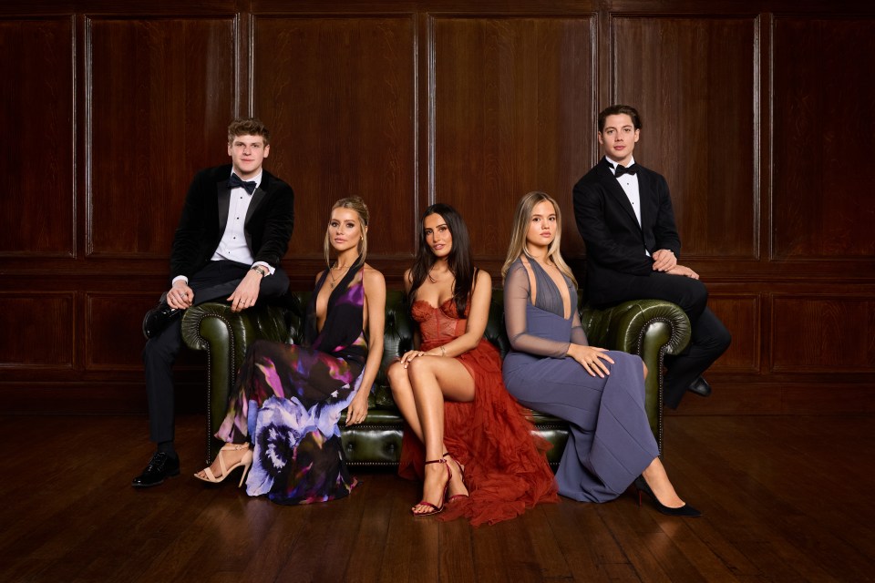 From left to right: Jack Taylor, Tina Stinnes, Zeyon Taylan, Julia Pollard 'Muffin' and Sam Vanderpump