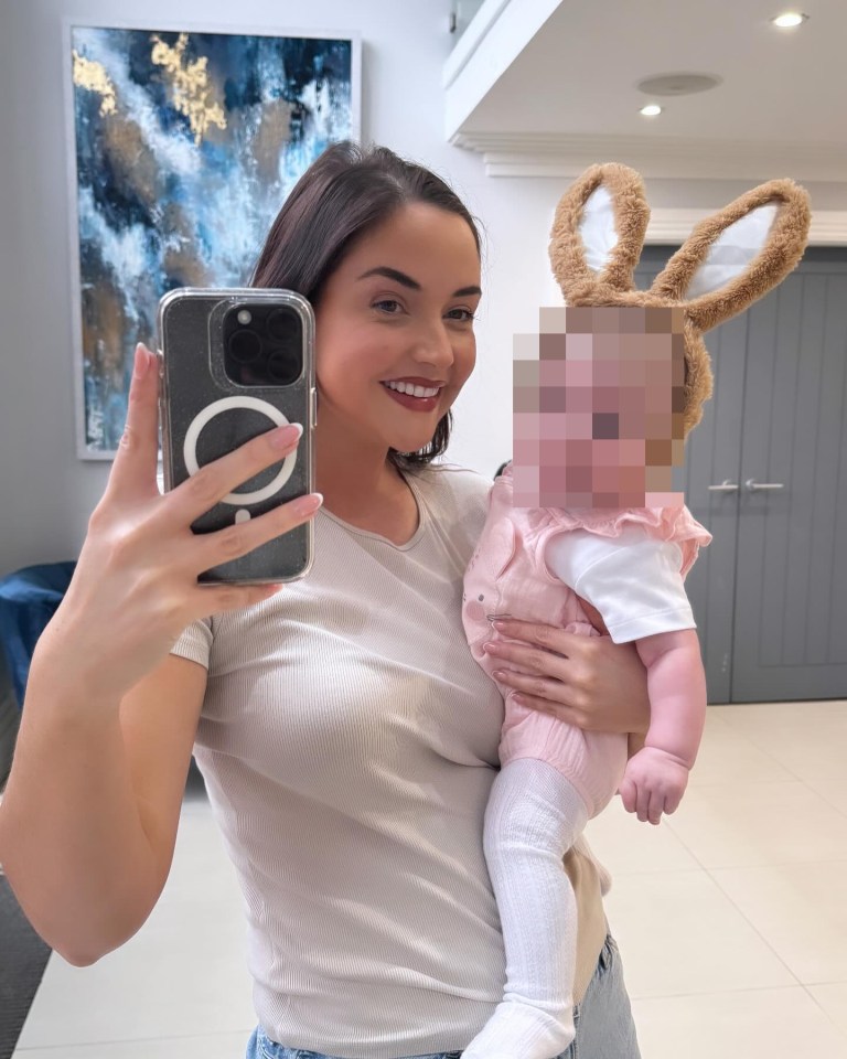 Jacqueline Jossa shared the pictures she took over Easter to Instagram