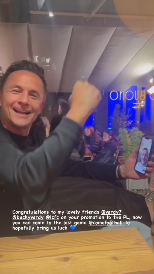 They did a video call with Dennis Wise