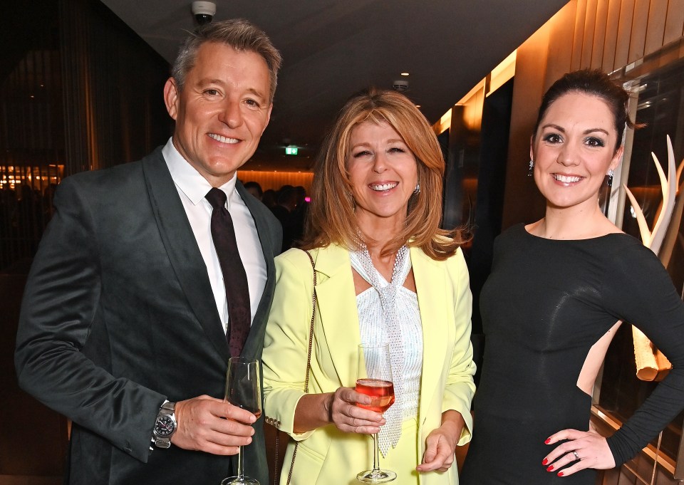 The trio reunited at the Variety Awards where Kate scooped a gong for her Contribution to Broadcasting