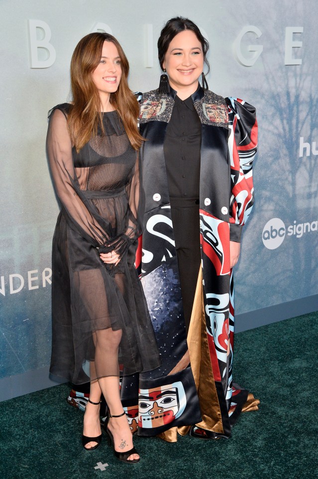 Elvis Presley’s granddaughter, 34, posed at the LA premiere of her new series Under The Bridge