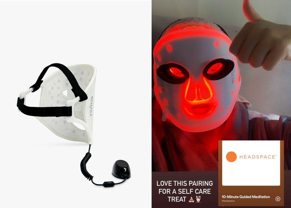 The Light Salon Boost LED Face Mask