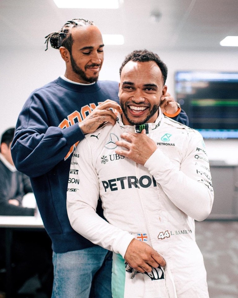 Lewis Hamilton helped to inspire his half-brother Nicolas to get into racing