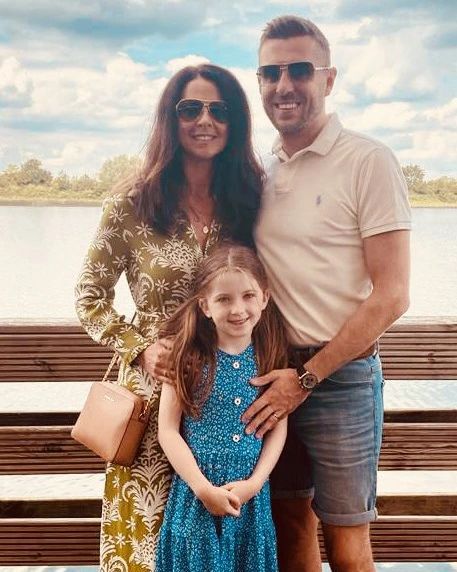 Mark Selby and Vikki have a daughter Sofia