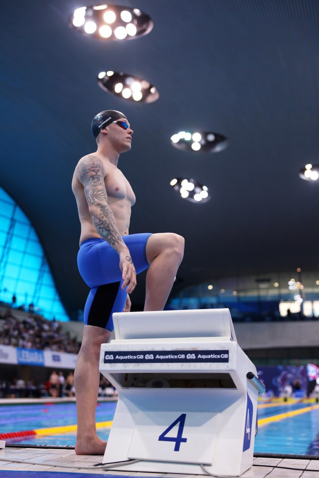 Matt Richards is trying to win the men's 200 metres freestyle national title