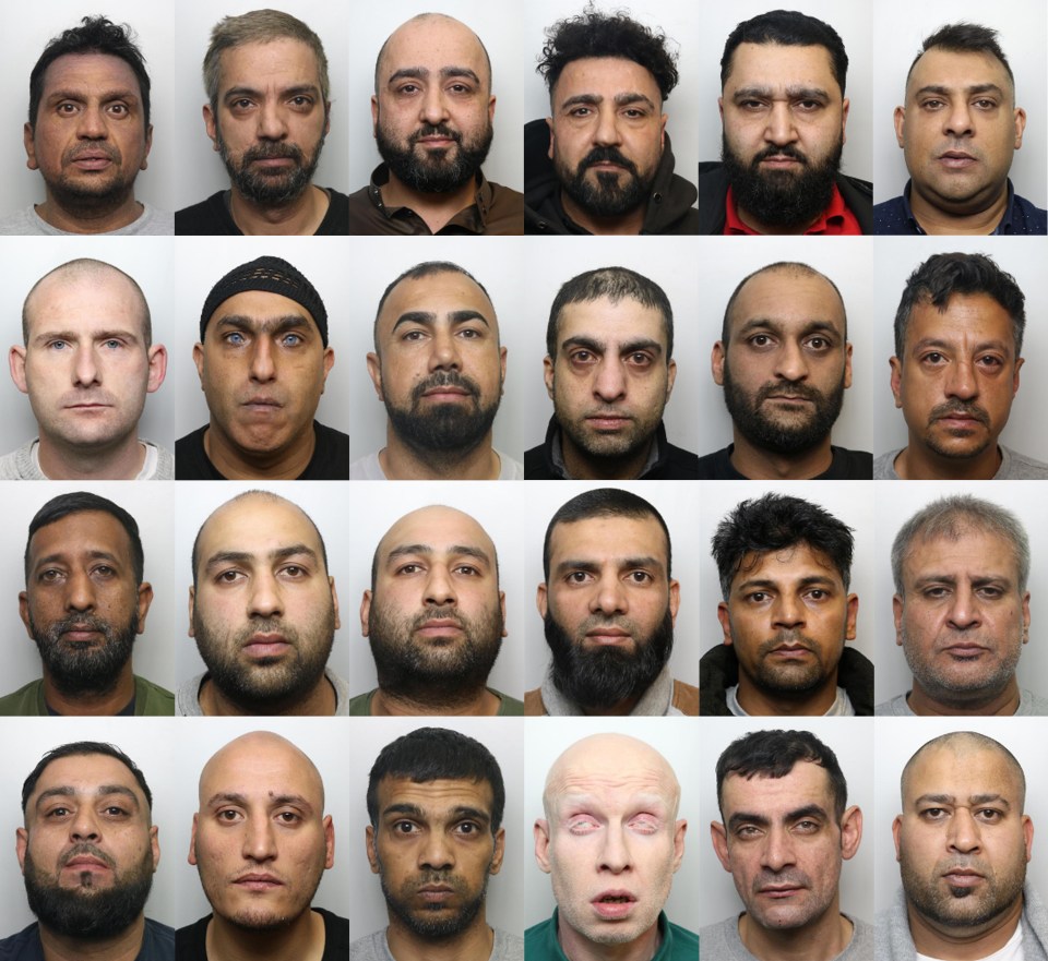 These are the faces of 24 sexual predators who ‘traded young girls at whim’ in West Yorkshire