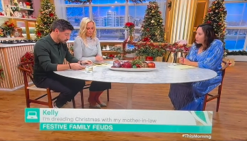 Michelle on This Morning back in December