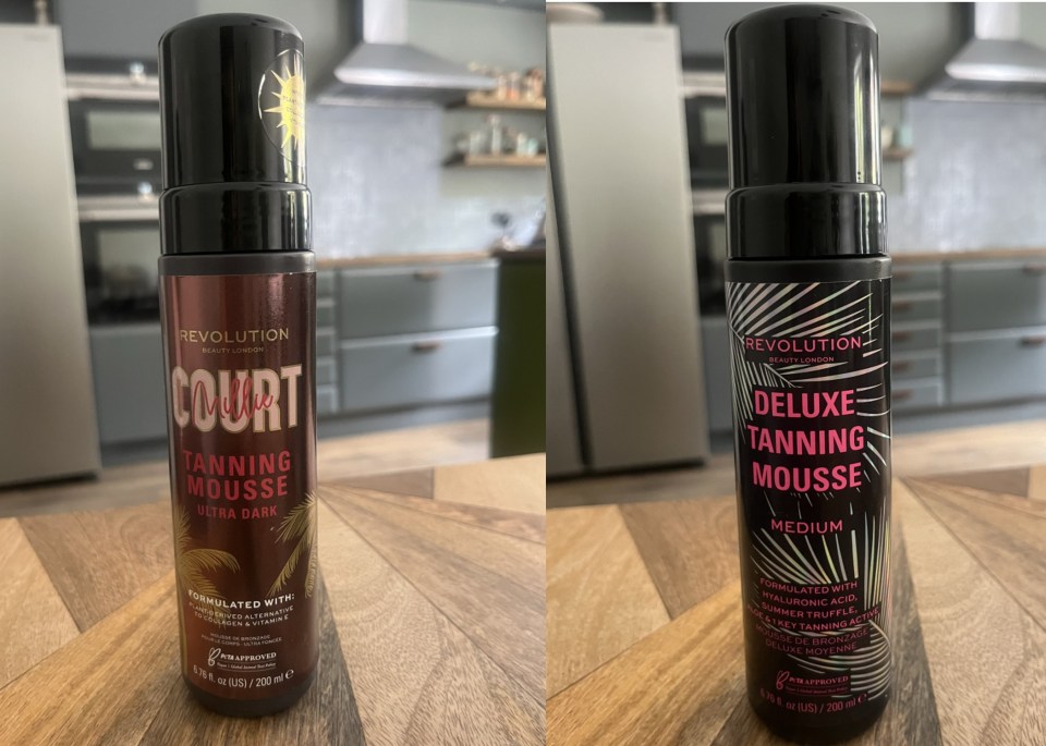 Revolution Beauty X Millie Court Body Tanning Mousse