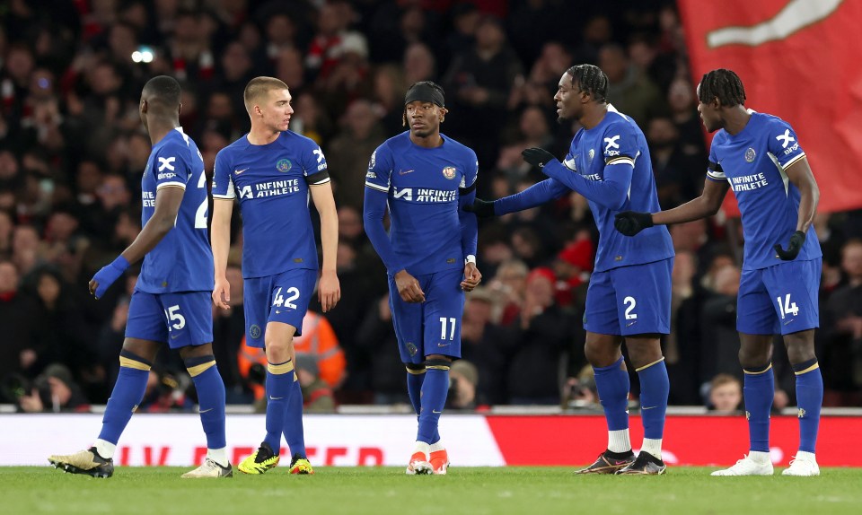 Chelsea made unwanted history as they were trounced 5-0 at Arsenal