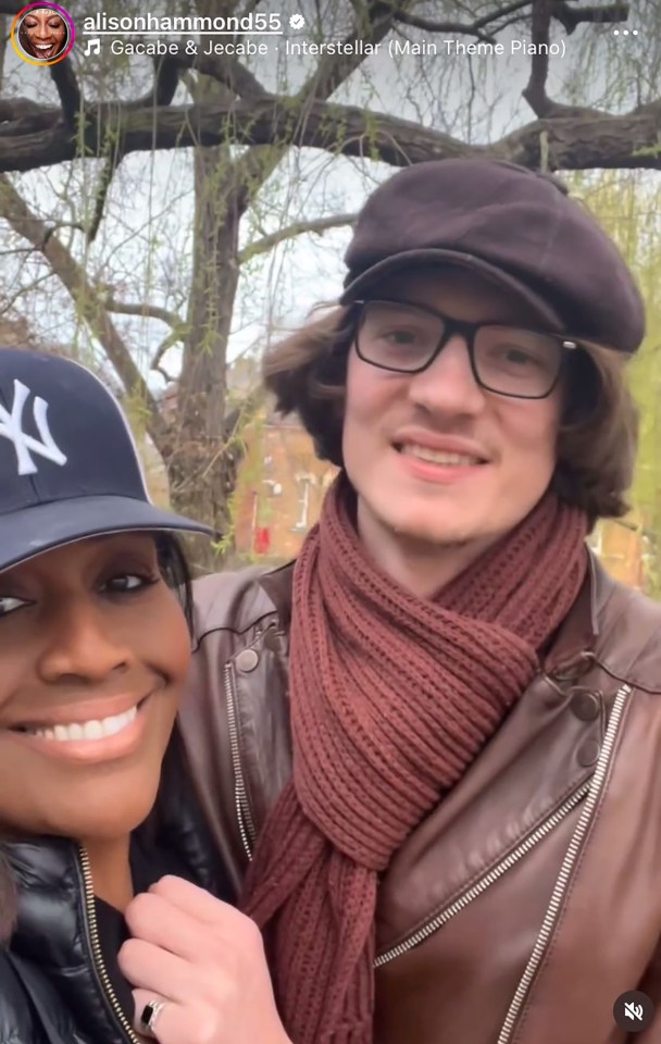 Alison Hammond's 'soppy smile' shows she is 'smitten' with her new boyfriend David Putman, says Judi James