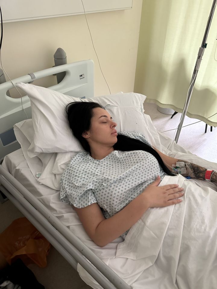 Laura was told she had developed sepsis