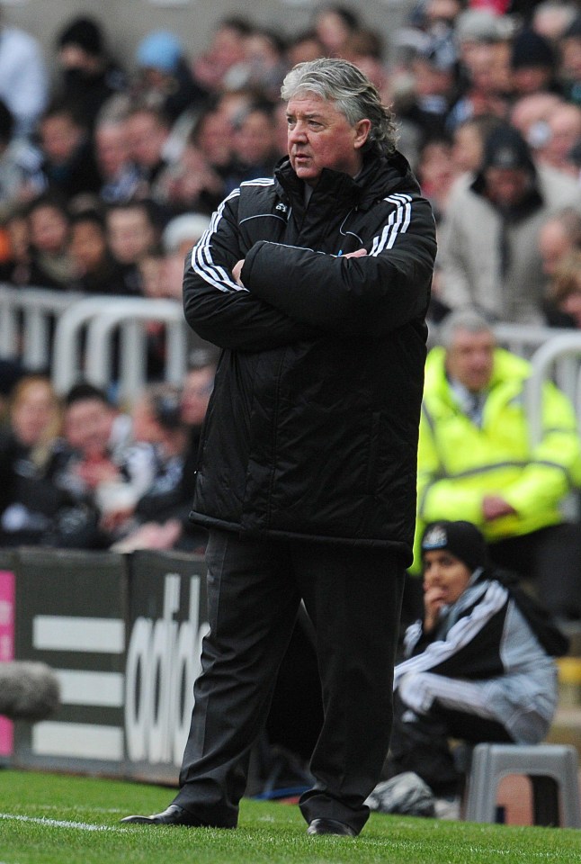 Kinnear had two spells at Newcastle