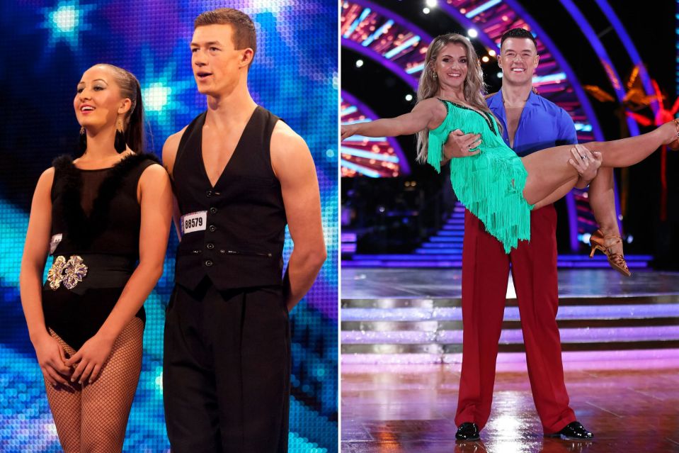 Kai Widdrington tried out on BGT twice but made it on Strictly eventually