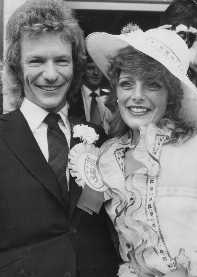 Jim with second wife Julie Gullick