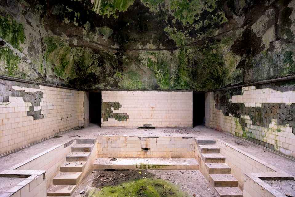 The town's baths were famous for their allegedly healing spring water