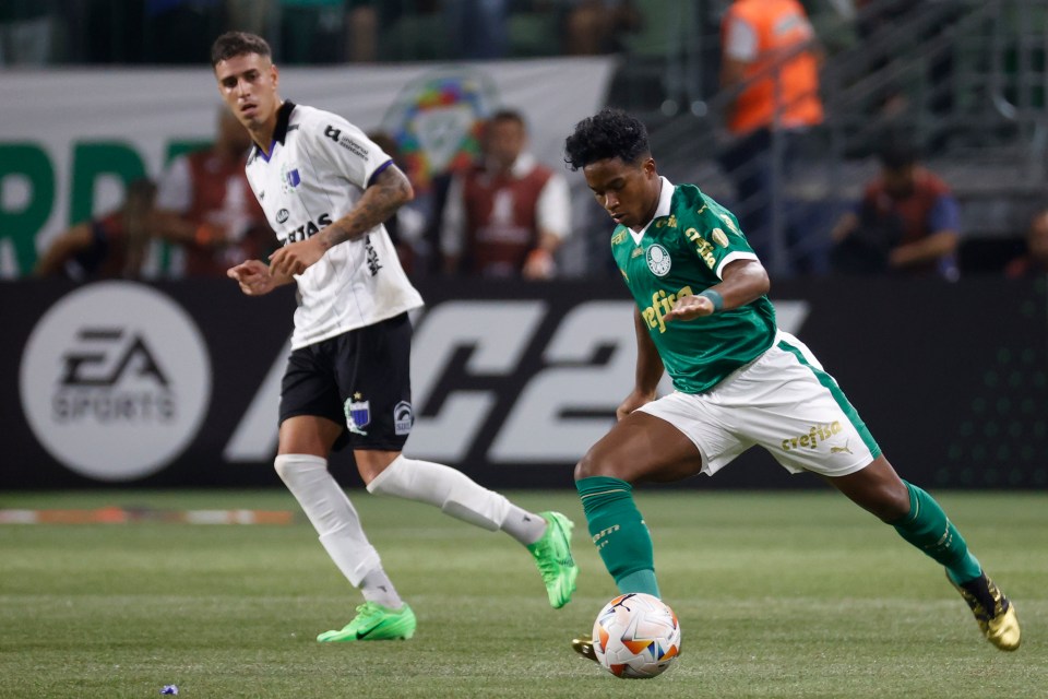 Endrick is impressing in his final season for Palmeiras