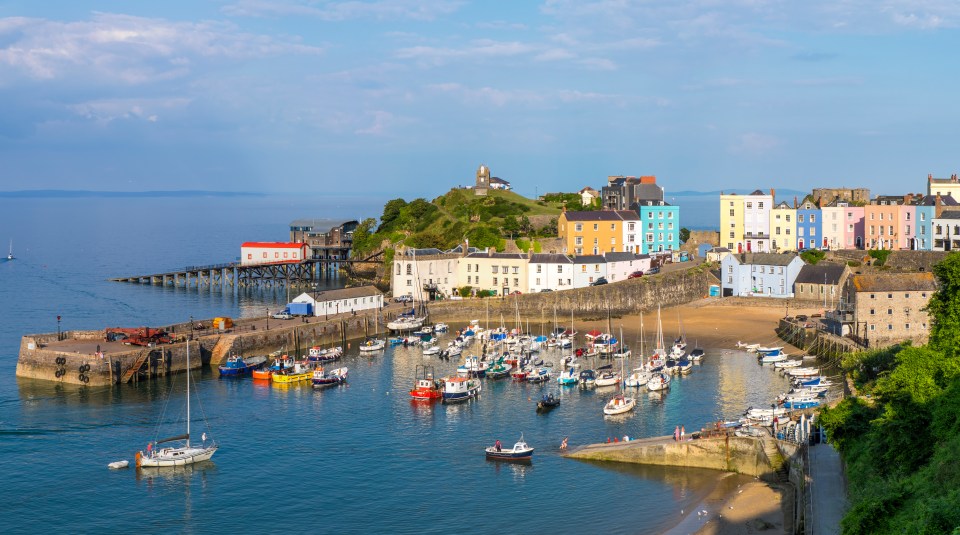 Tenby is the jewel in crown of the Pembrokeshire coast with its colourful houses