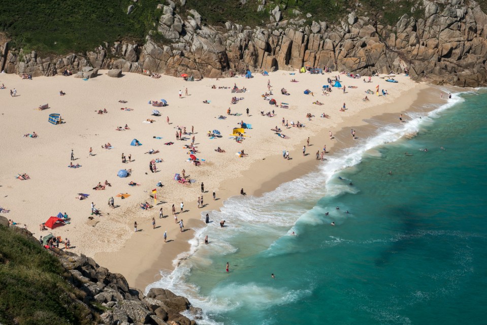 Cornwall is said to have some of the UK's best beaches