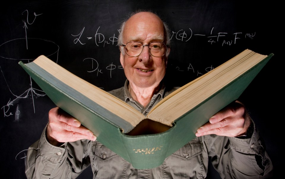 The professor was best known for predicting the Higgs boson or ‘God particle’