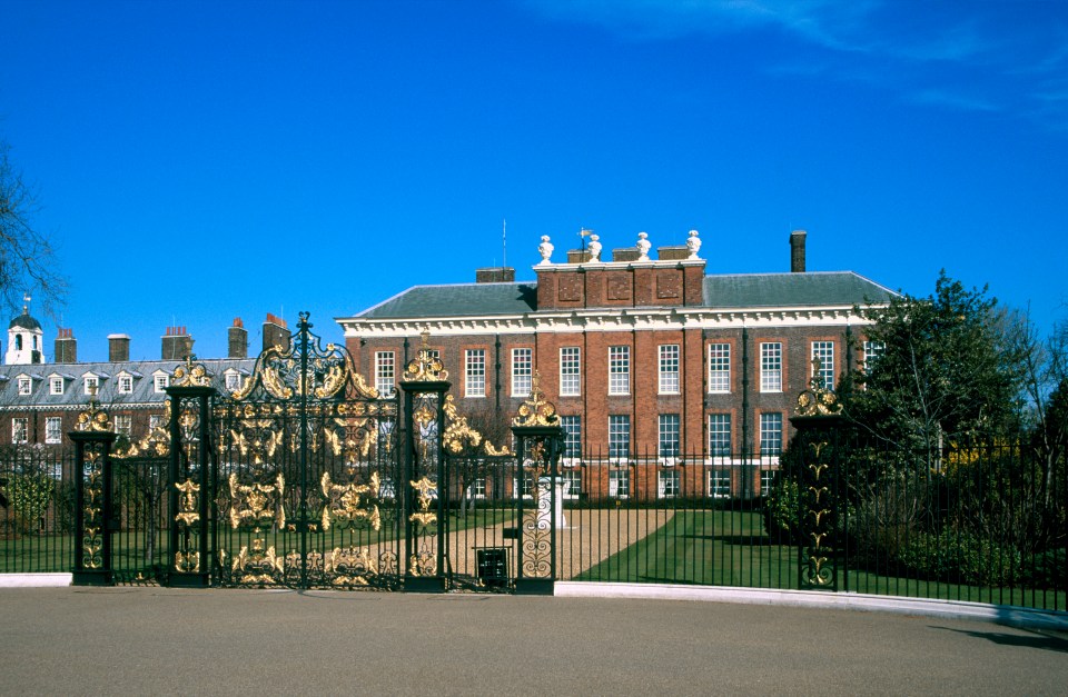 Kensington Palace was build in 1605