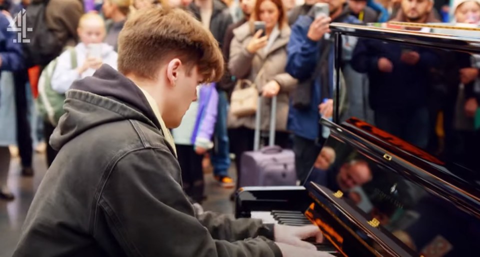 People from across the UK head to play The Piano