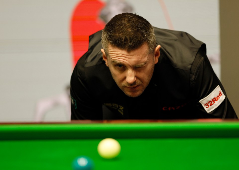 Mark Selby endured a nightmare session