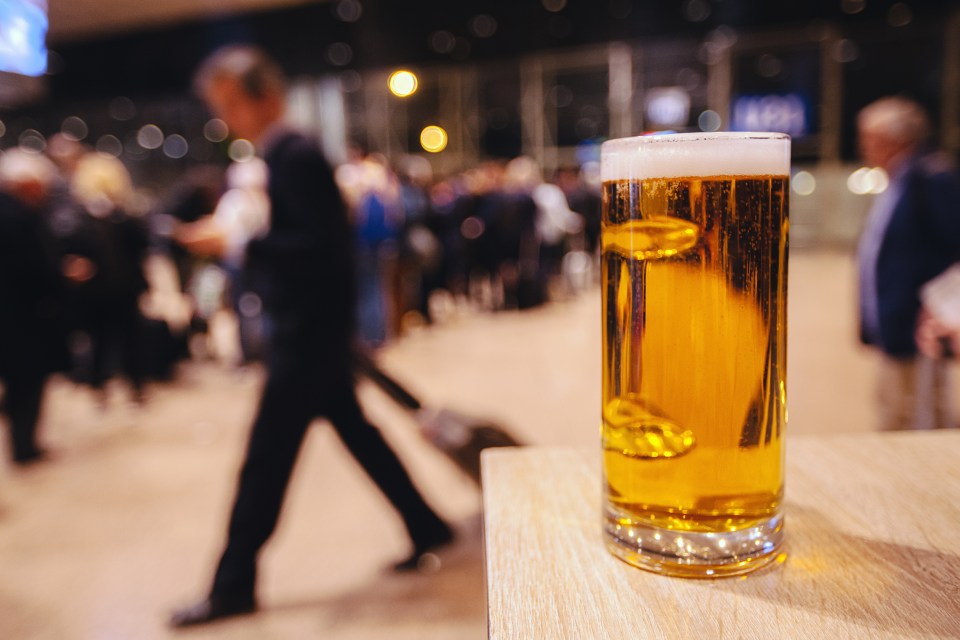 The most expensive pints can be found in London's airports, according to the study