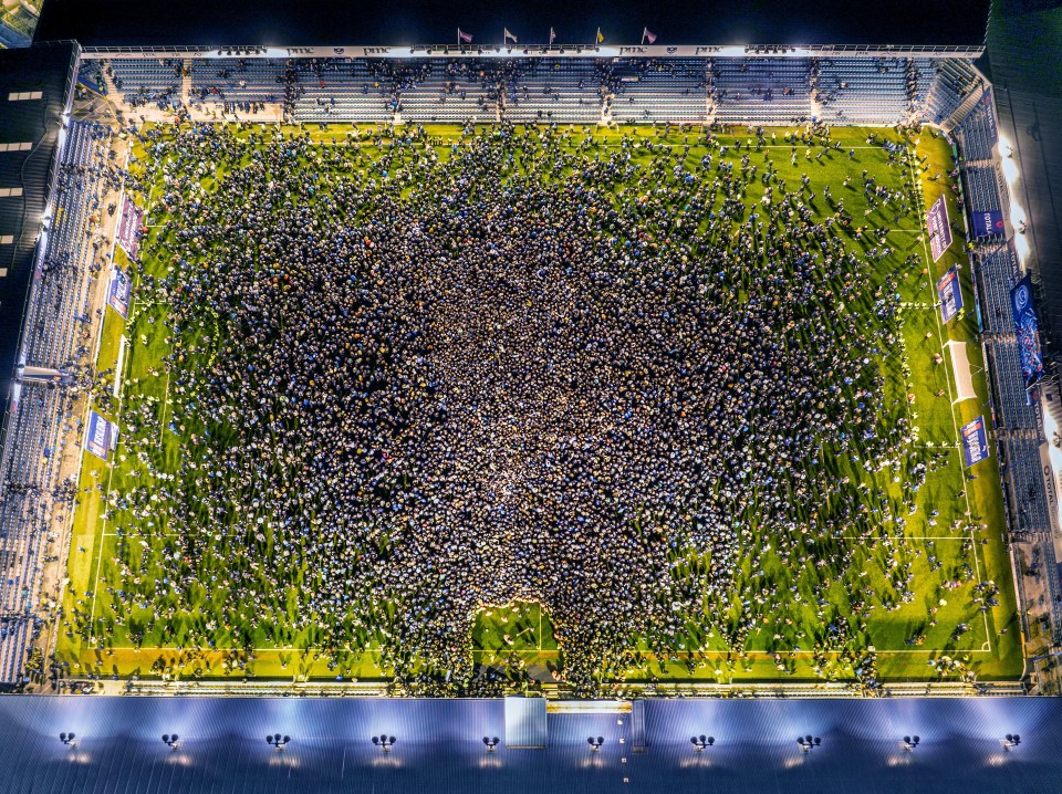 Fans have been warned against pitch invasions this weekend and been told they risk arrest for entering the pitch