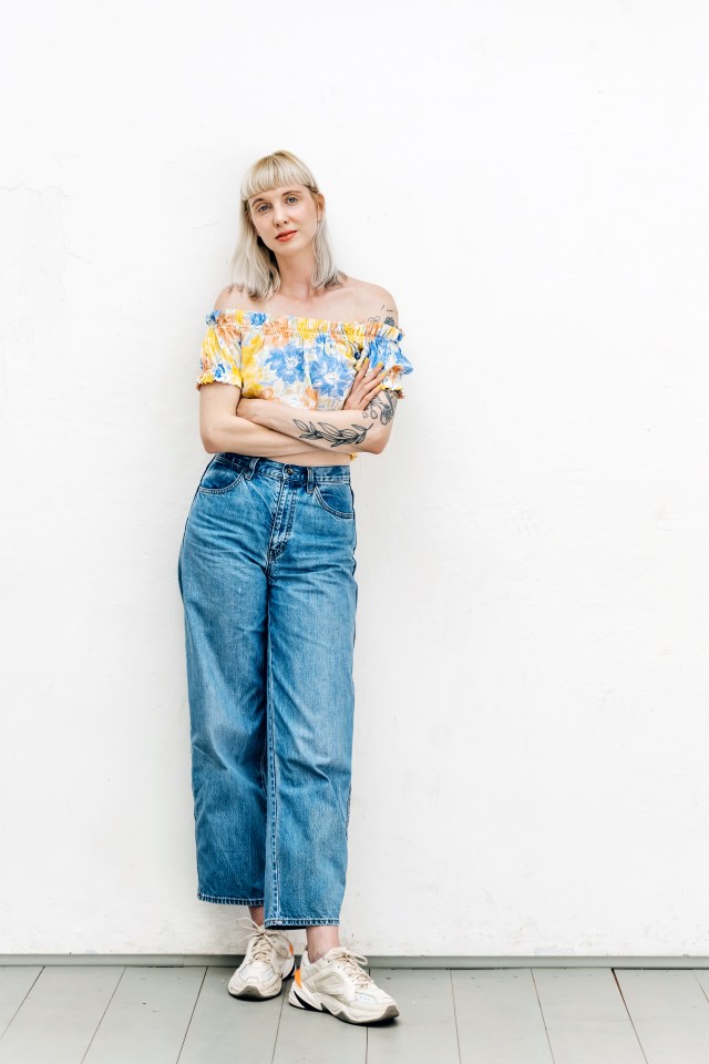 Opt for high waisted jeans over low rise options