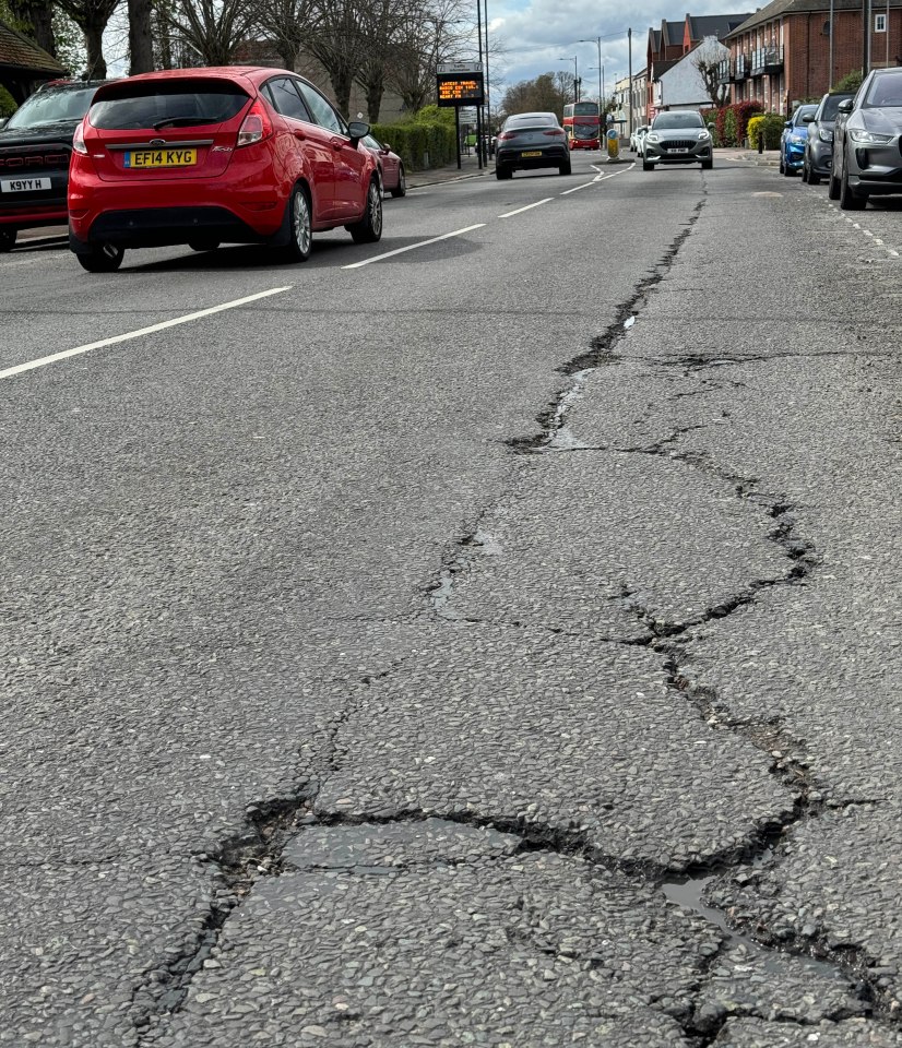 Southend is the British city with the most potholed roads