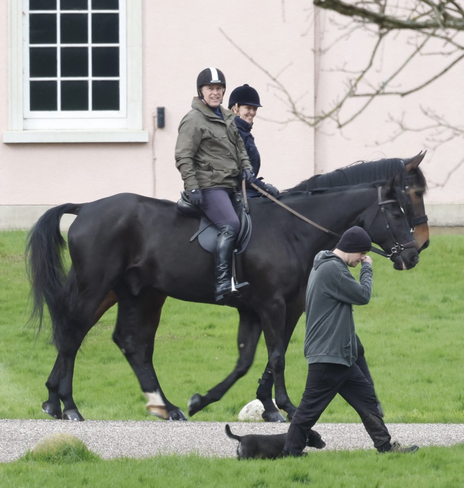 Prince Andrew has been seen for the first time since Scoop hit screens