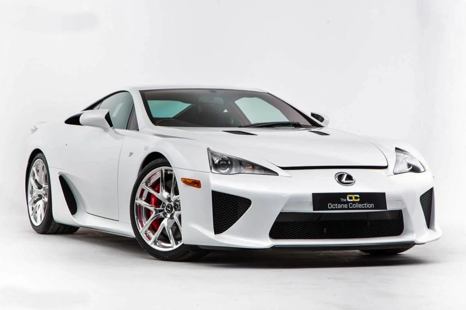 Rowan Atkinson's Lexus LFA has gone up for sale