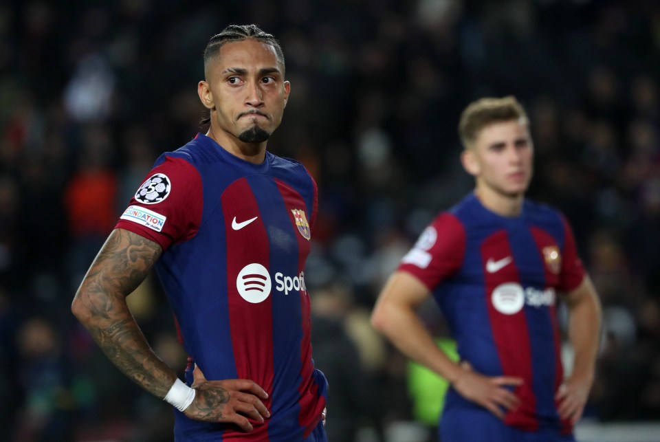 Barcelona were dumped out of the Champions League by Paris Saint-Germain